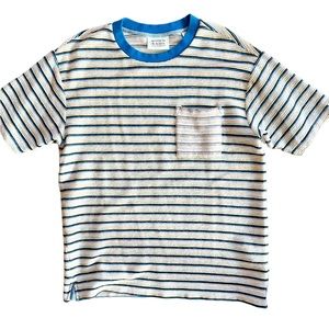 Scotch and Soda short sleeve stripe textured tee